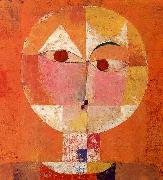 Paul Klee Senecio oil